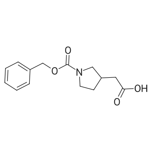 2-(1-((Benzyloxy)carbonyl)pyrrolidin-3-yl)acetic acid