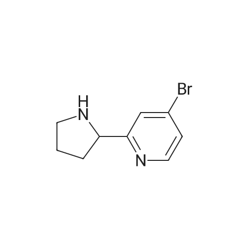 4-Bromo-2-(pyrrolidin-2-yl)pyridine