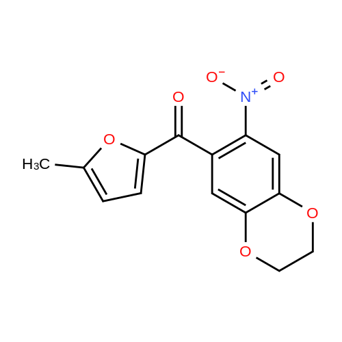 886493-83-0  (5-Methylfuran-2-yl)(7-nitro-2,3-dihydrobenzo[b][1,4]dioxin-6-yl)methanone