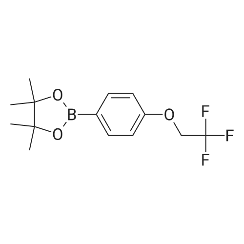 886528-42-3|4,4,5,5-Tetramethyl-2-(4-(2,2,2-trifluoroethoxy)phenyl)-1,3,2-dioxaborolane