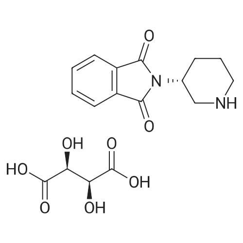 (R)-2-(Piperidin-3-yl)isoindoline-1,3-dione (2S,3S)-2,3-dihydroxysuccinate