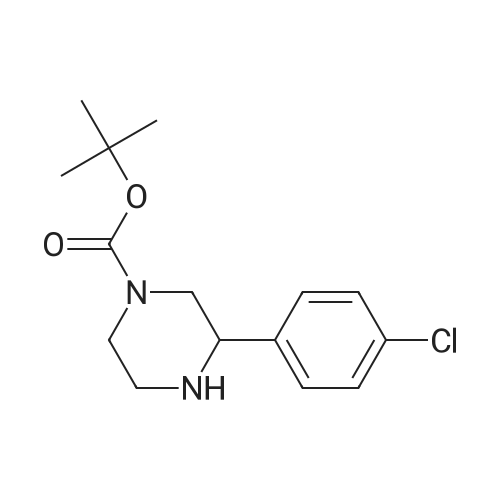 tert-Butyl 3-(4-chlorophenyl)piperazine-1-carboxylate