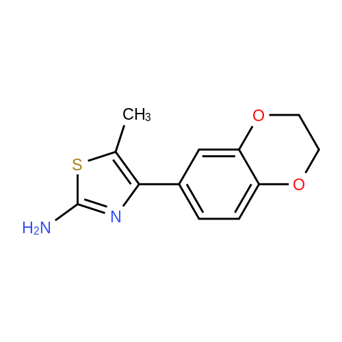 887031-20-1  4-(2,3-Dihydrobenzo[b][1,4]dioxin-6-yl)-5-methylthiazol-2-amine