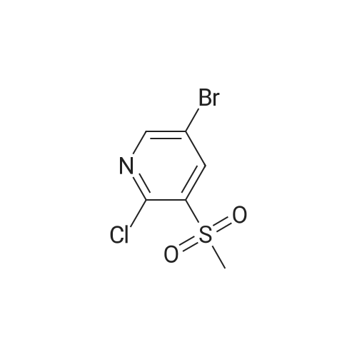 5-Bromo-2-chloro-3-(methylsulfonyl)pyridine