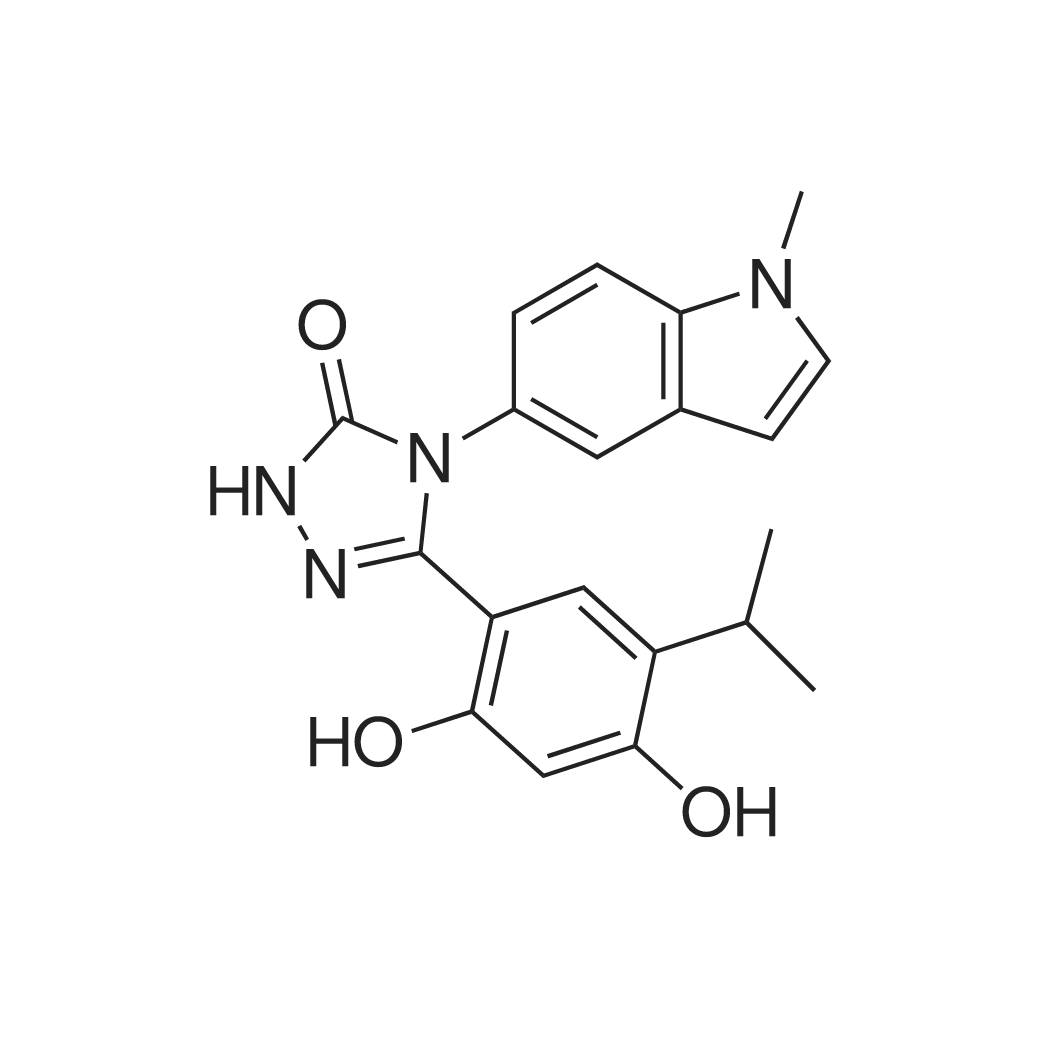 3-(2,4-Dihydroxy-5-isopropylphenyl)-4-(1-methyl-1H-indol-5-yl)-1H-1,2,4-triazol-5(4H)-one