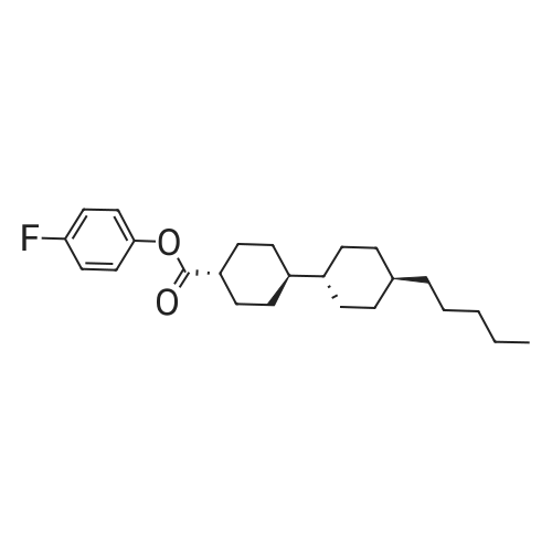 (Trans,trans)-4-fluorophenyl 4'-pentyl-[1,1'-bi(cyclohexane)]-4-carboxylate