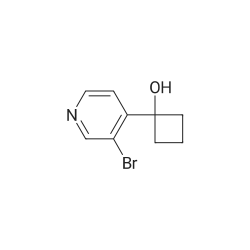 1-(3-Bromopyridin-4-yl)cyclobutanol