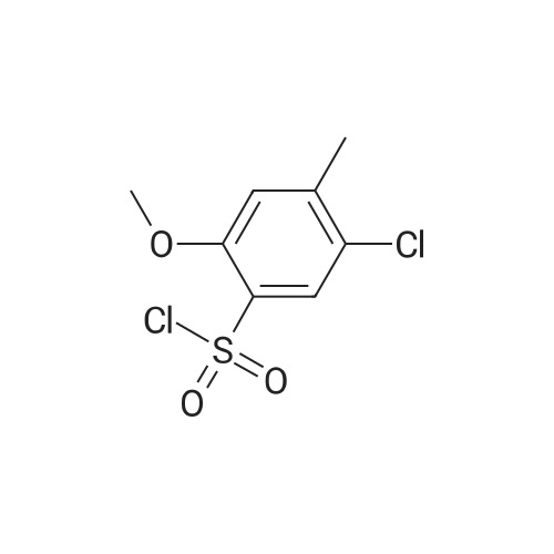 5-Chloro-2-methoxy-4-methylbenzene-1-sulfonyl chloride