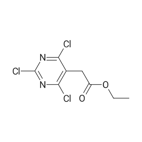 Ethyl 2-(2,4,6-trichloropyrimidin-5-yl)acetate