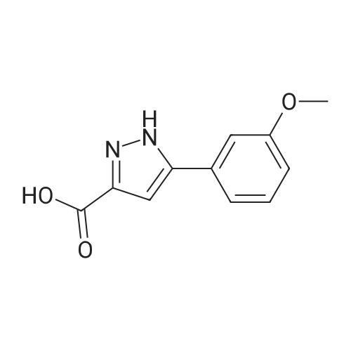 3-(3-Methoxyphenyl)-1H-pyrazole-5-carboxylic acid