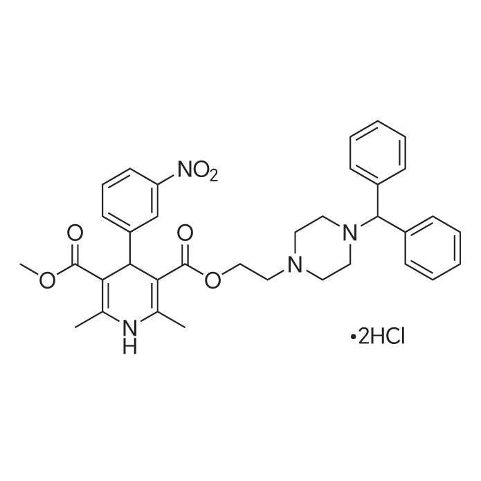 3-(2-(4-Benzhydrylpiperazin-1-yl)ethyl) 5-methyl 2,6-dimethyl-4-(3-nitrophenyl)-1,4-dihydropyridine-