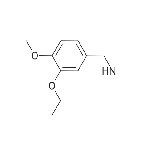 1-(3-Ethoxy-4-methoxyphenyl)-N-methylmethanamine