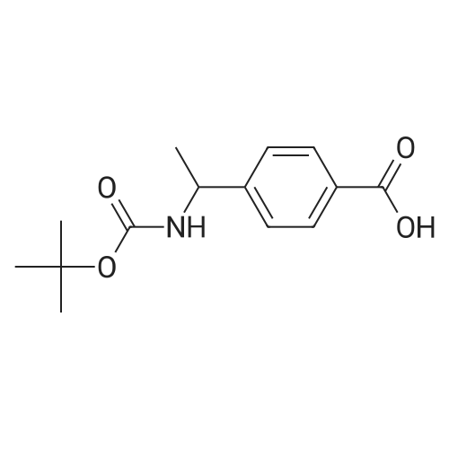 4-(1-((tert-Butoxycarbonyl)amino)ethyl)benzoic acid