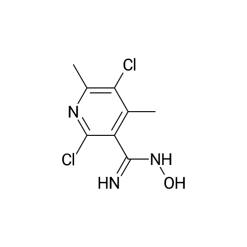 896125-90-9|2,5-Dichloro-N-hydroxy-4,6-dimethylnicotinimidamide
