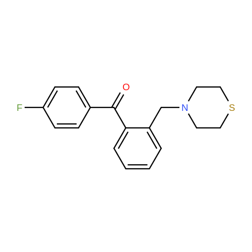 898781-80-1  4'-Fluoro-2-thiomorpholinomethyl benzophenone
