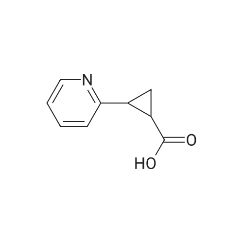 2-(Pyridin-2-yl)cyclopropanecarboxylic acid