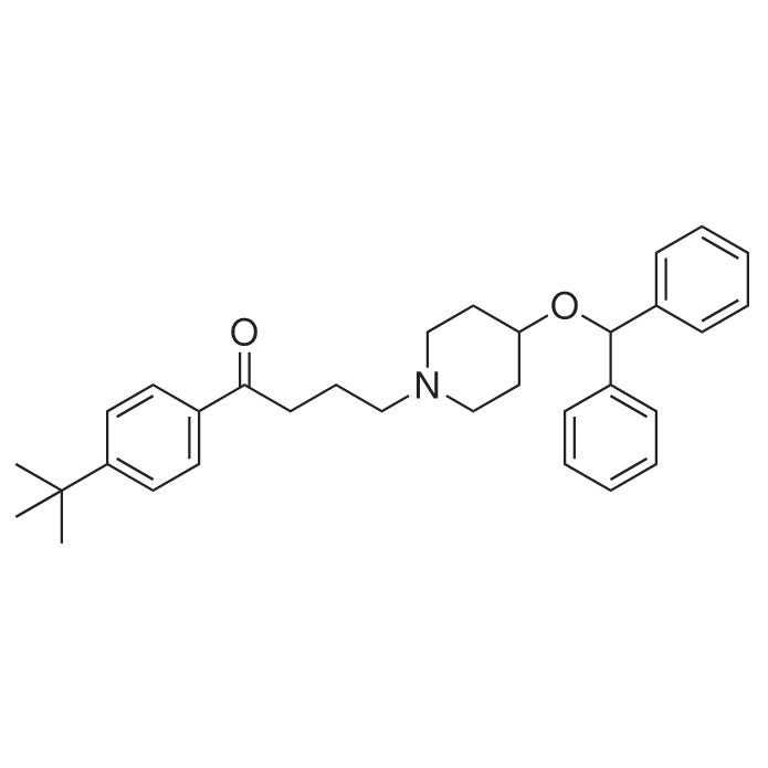 4-(4-(Benzhydryloxy)piperidin-1-yl)-1-(4-(tert-butyl)phenyl)butan-1-one