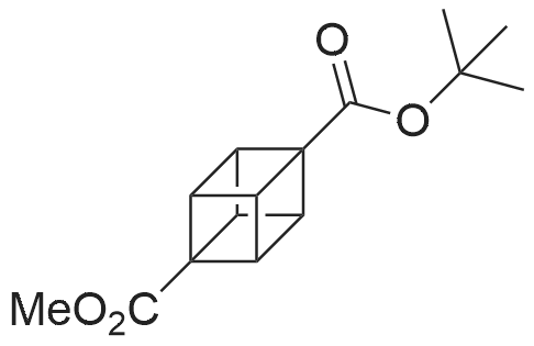 907557-21-5 1-(tert-Butyl) 4-methyl cubane-1,4-dicarboxylate