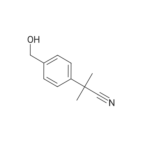 2-(4-(Hydroxymethyl)phenyl)-2-methylpropanenitrile