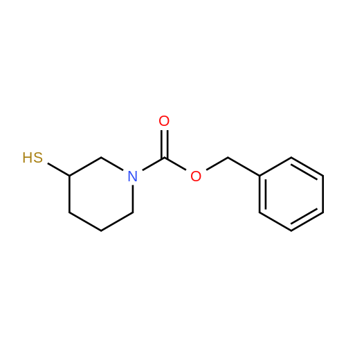 912369-02-9 Benzyl 3-mercaptopiperidine-1-carboxylate