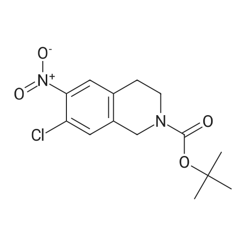 tert-Butyl 7-chloro-6-nitro-3,4-dihydroisoquinoline-2(1H)-carboxylate