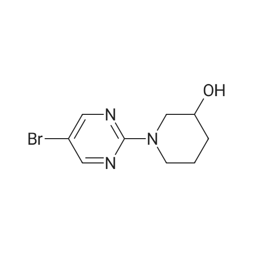 1-(5-Bromopyrimidin-2-yl)-3-piperidinol