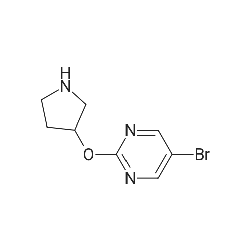 5-Bromo-2-(pyrrolidin-3-yloxy)pyrimidine