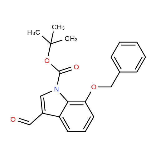 914348-99-5  tert-Butyl 7-(benzyloxy)-3-formyl-1H-indole-1-carboxylate