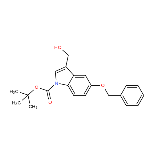tert-Butyl 5-(benzyloxy)-3-(hydroxymethyl)-1H-indole-1-carboxylate