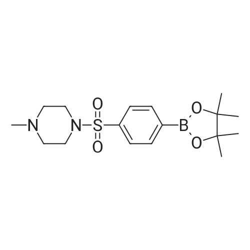 914610-39-2 1-Methyl-4-((4-(4,4,5,5-tetramethyl-1,3,2-dioxaborolan-2-yl)phenyl)sulfonyl)piperazine