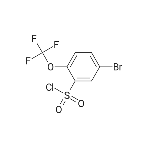 5-Bromo-2-(trifluoromethoxy)benzene-1-sulfonyl chloride