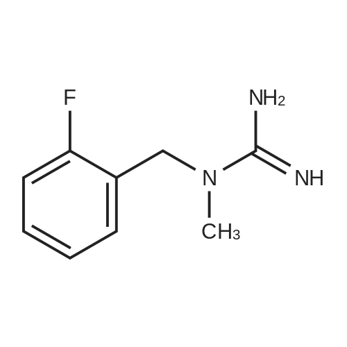 915919-83-4 1-(2-Fluorobenzyl)-1-methylguanidine
