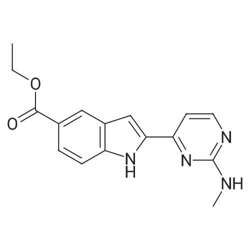 Ethyl 2-(2-(methylamino)pyrimidin-4-yl)-1H-indole-5-carboxylate
