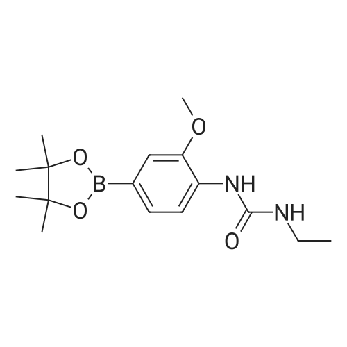 917111-46-7 1-Ethyl-3-(2-methoxy-4-(4,4,5,5-tetramethyl-1,3,2-dioxaborolan-2-yl)phenyl)urea