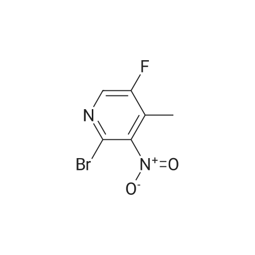 2-Bromo-5-fluoro-4-methyl-3-nitropyridine
