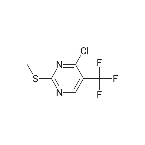 4-Chloro-2-(methylthio)-5-(trifluoromethyl)pyrimidine