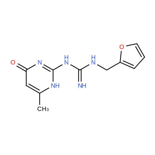 919724-37-1  1-(Furan-2-ylmethyl)-3-(6-methyl-4-oxo-1,4-dihydropyrimidin-2-yl)guanidine