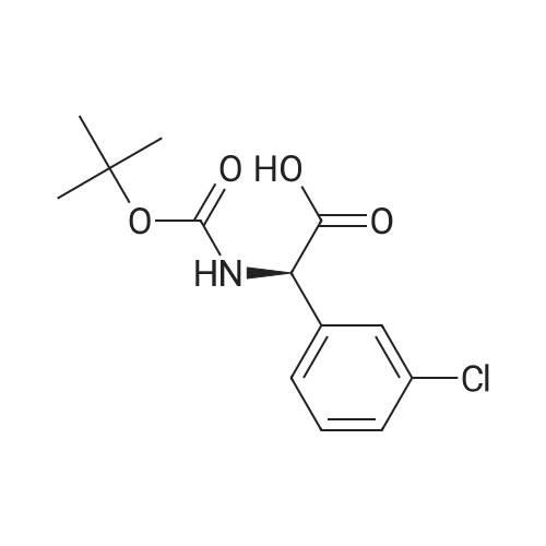 (R)-2-((tert-Butoxycarbonyl)amino)-2-(3-chlorophenyl)acetic acid