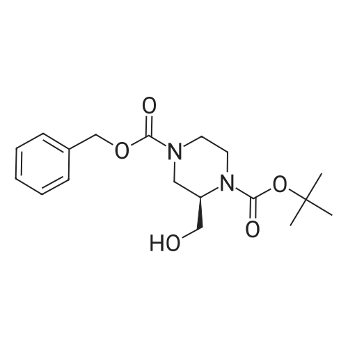(R)-4-Benzyl 1-tert-butyl 2-(hydroxymethyl)piperazine-1,4-dicarboxylate