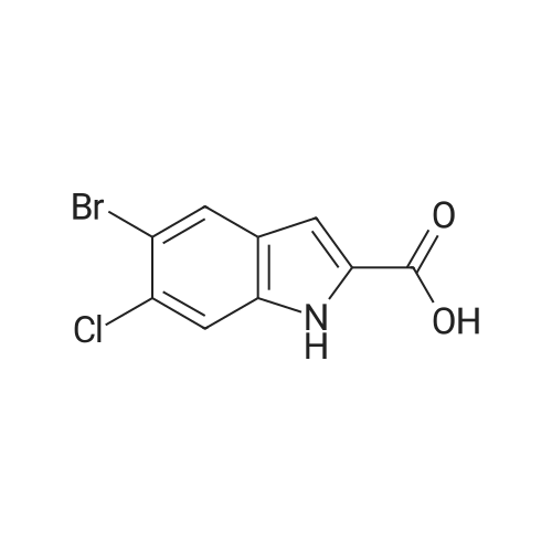 5-Bromo-6-chloro-1H-indole-2-carboxylic acid