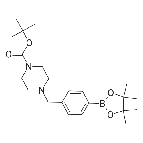 tert-Butyl 4-(4-(4,4,5,5-tetramethyl-1,3,2-dioxaborolan-2-yl)benzyl)piperazine-1-carboxylate