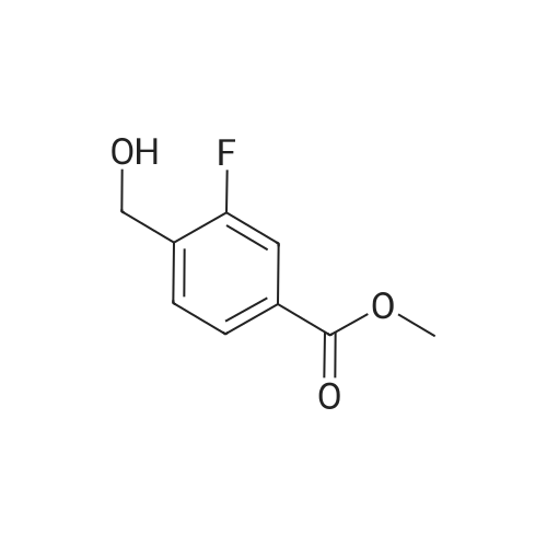 Methyl 3-fluoro-4-(hydroxymethyl)benzoate