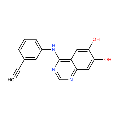 938185-06-9| 4-((3-Ethynylphenyl)amino)quinazoline-6,7-diol