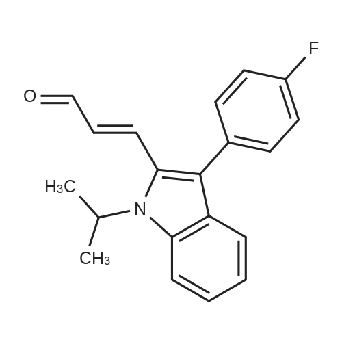 (E)-3-(3-(4-Fluorophenyl)-1-isopropyl-1H-indol-2-yl)acrylaldehyde