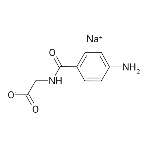 Sodium (4-aminobenzoyl)glycinate