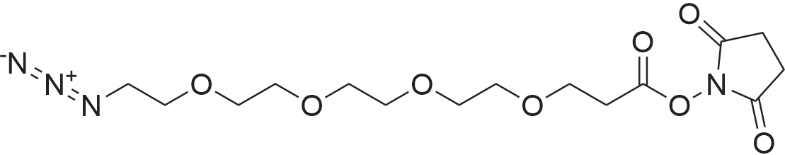 2,5-Dioxopyrrolidin-1-yl 1-azido-3,6,9,12-tetraoxapentadecan-15-oate
