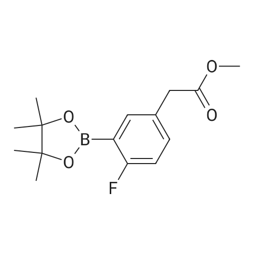 Methyl 2-(4-fluoro-3-(4,4,5,5-tetramethyl-1,3,2-dioxaborolan-2-yl)phenyl)acetate