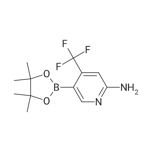 5-(4,4,5,5-Tetramethyl-1,3,2-dioxaborolan-2-yl)-4-(trifluoromethyl)pyridin-2-amine