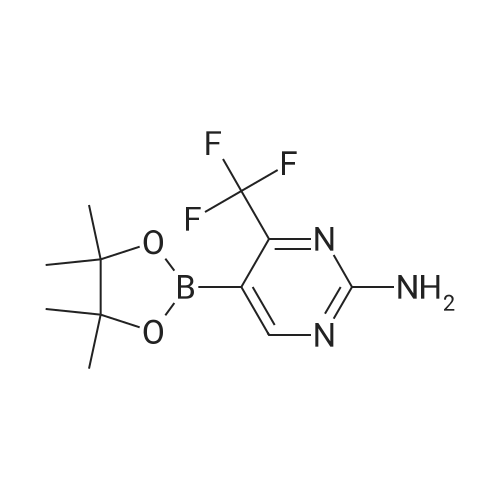 5-(4,4,5,5-Tetramethyl-1,3,2-dioxaborolan-2-yl)-4-(trifluoromethyl)pyrimidin-2-amine