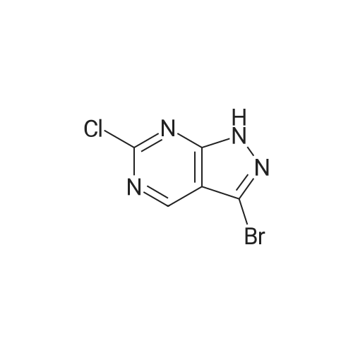 3-Bromo-6-chloro-1H-pyrazolo[3,4-d]pyrimidine
